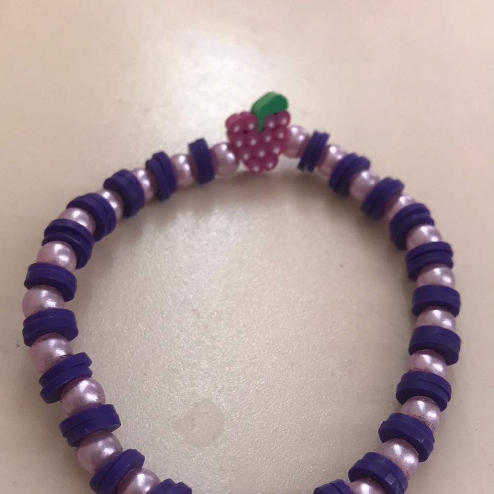 Grape soda bracelet!